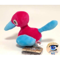 Officiële Pokemon center knuffel Pokemon fit Porygon 2, 18cm lang